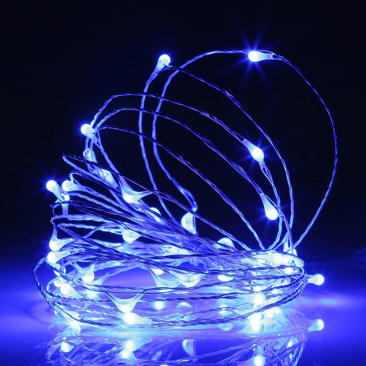 XERGY 20 Meter 200 LED's Waterproof Fairy Decorative Stary String Light - 2 M USB Powered (3 Copper Wires, Sturdy Quality) Warm White - Home DIY NYE Decoration Lights Diwali lights for home decoration